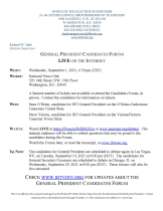 Candidates Forum Notice Bulletin Board Posting 8.19.21 ENG